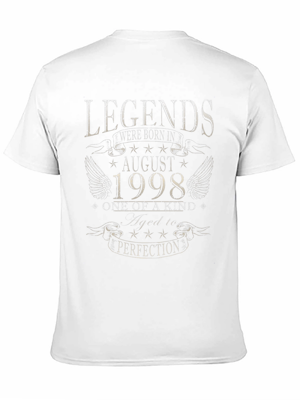 Legends Born in August 1998 - Graphic T-Shirt