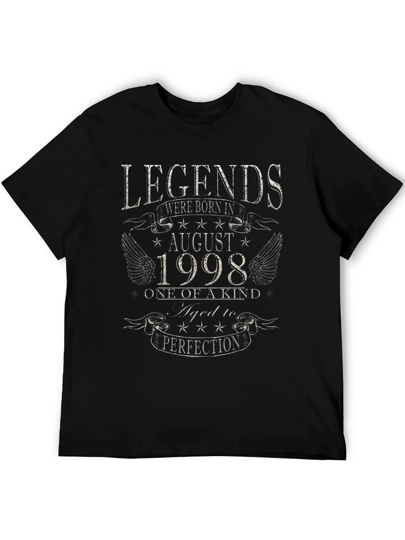 Legends Born in August 1998 - Graphic T-Shirt