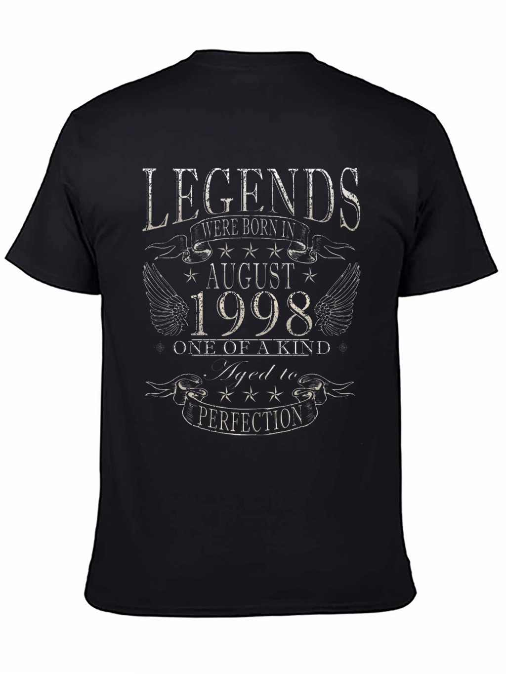 Legends Born in August 1998 - Graphic T-Shirt