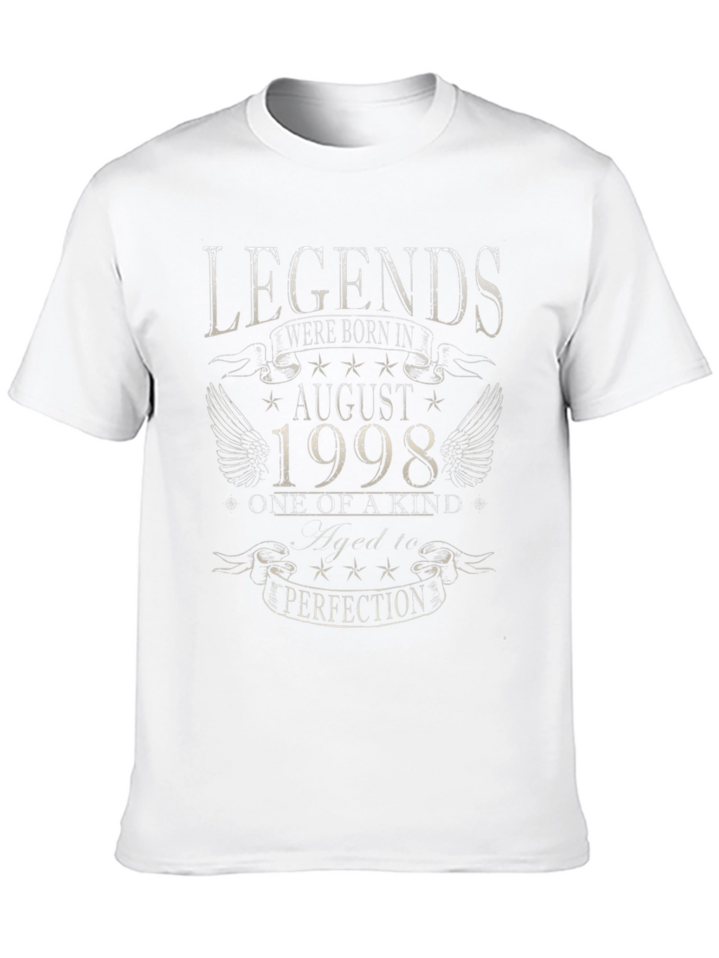 Legends Born in August 1998 - Graphic T-Shirt