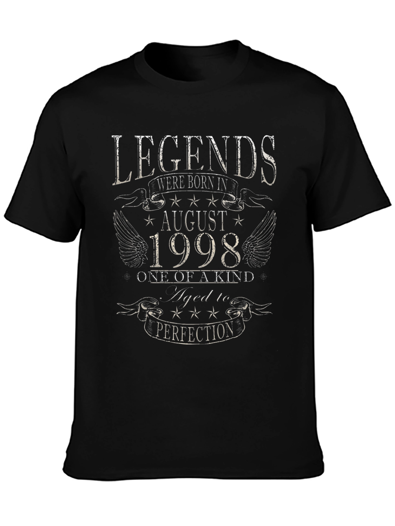 Legends Born in August 1998 - Graphic T-Shirt