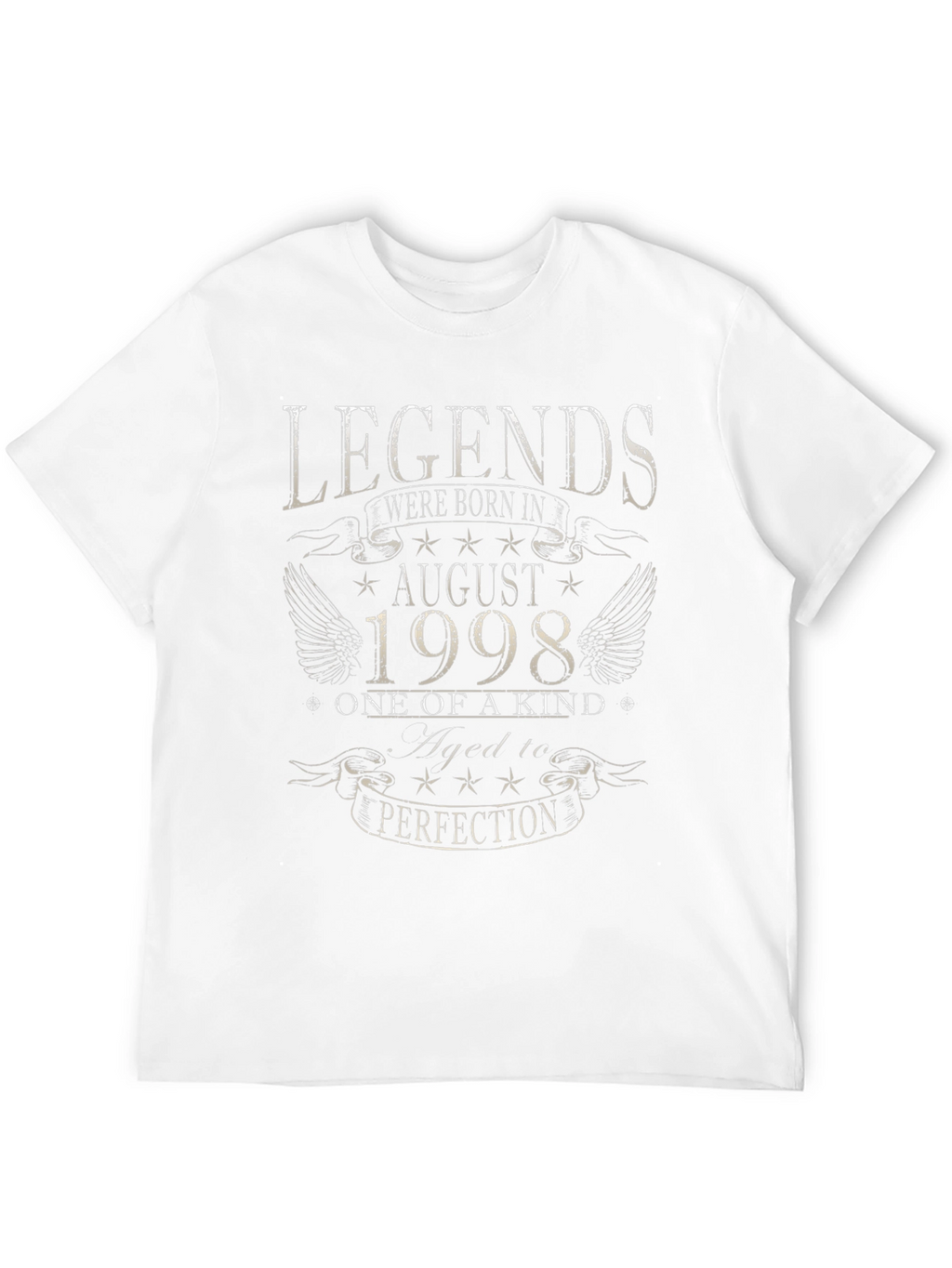 Legends Born in August 1998 - Graphic T-Shirt