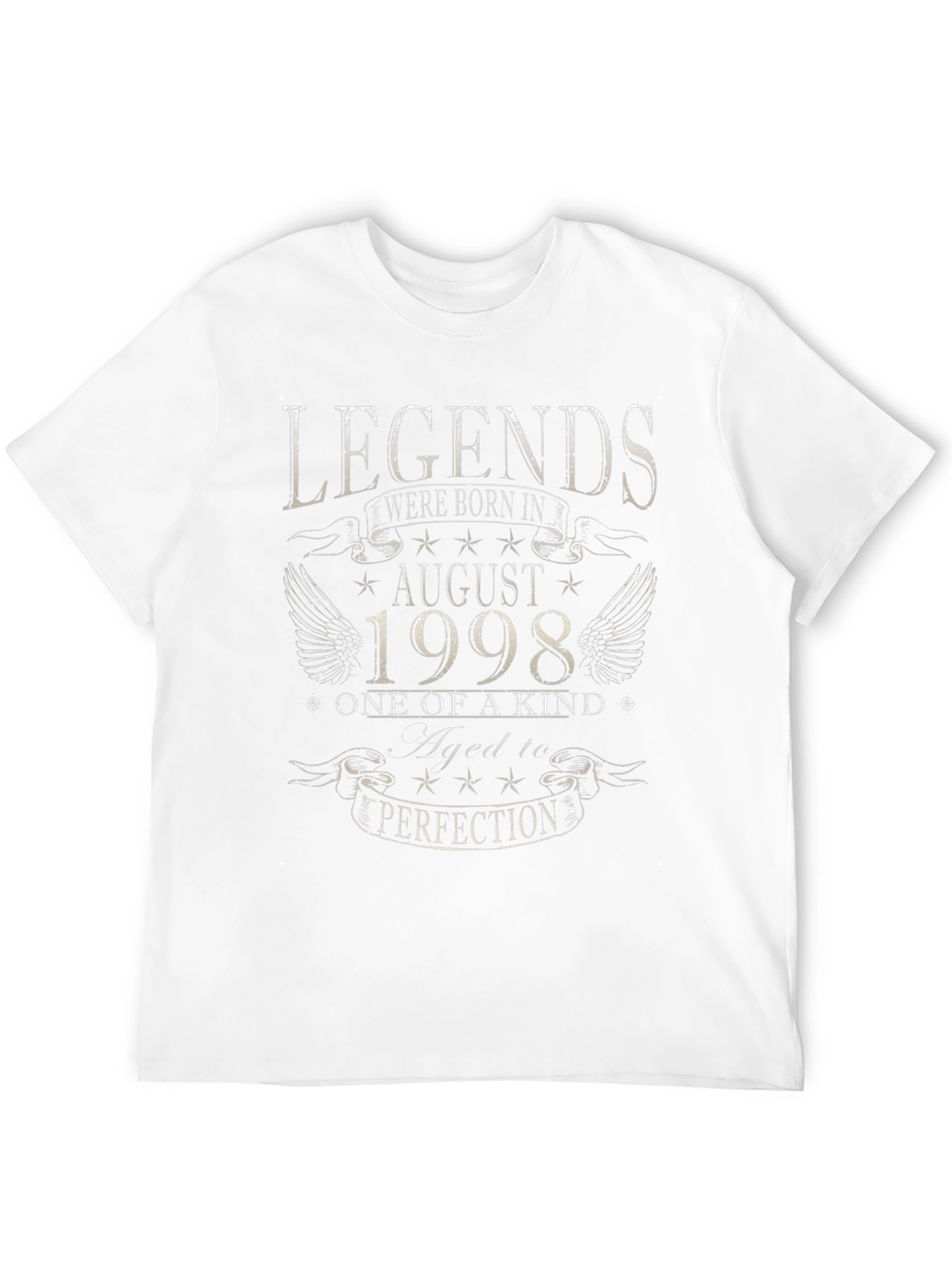 Legends Born in August 1998 - Graphic T-Shirt