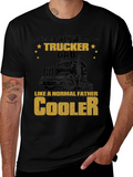Trucker Dad T-Shirt - Cool Fathers Day Tee