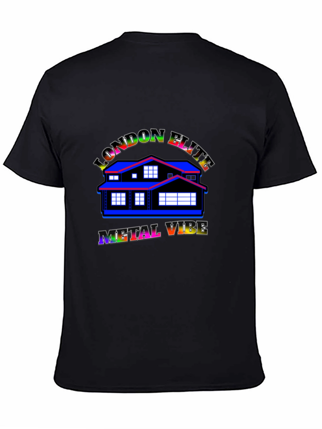 London Elite Metal Vibe Black T-Shirt