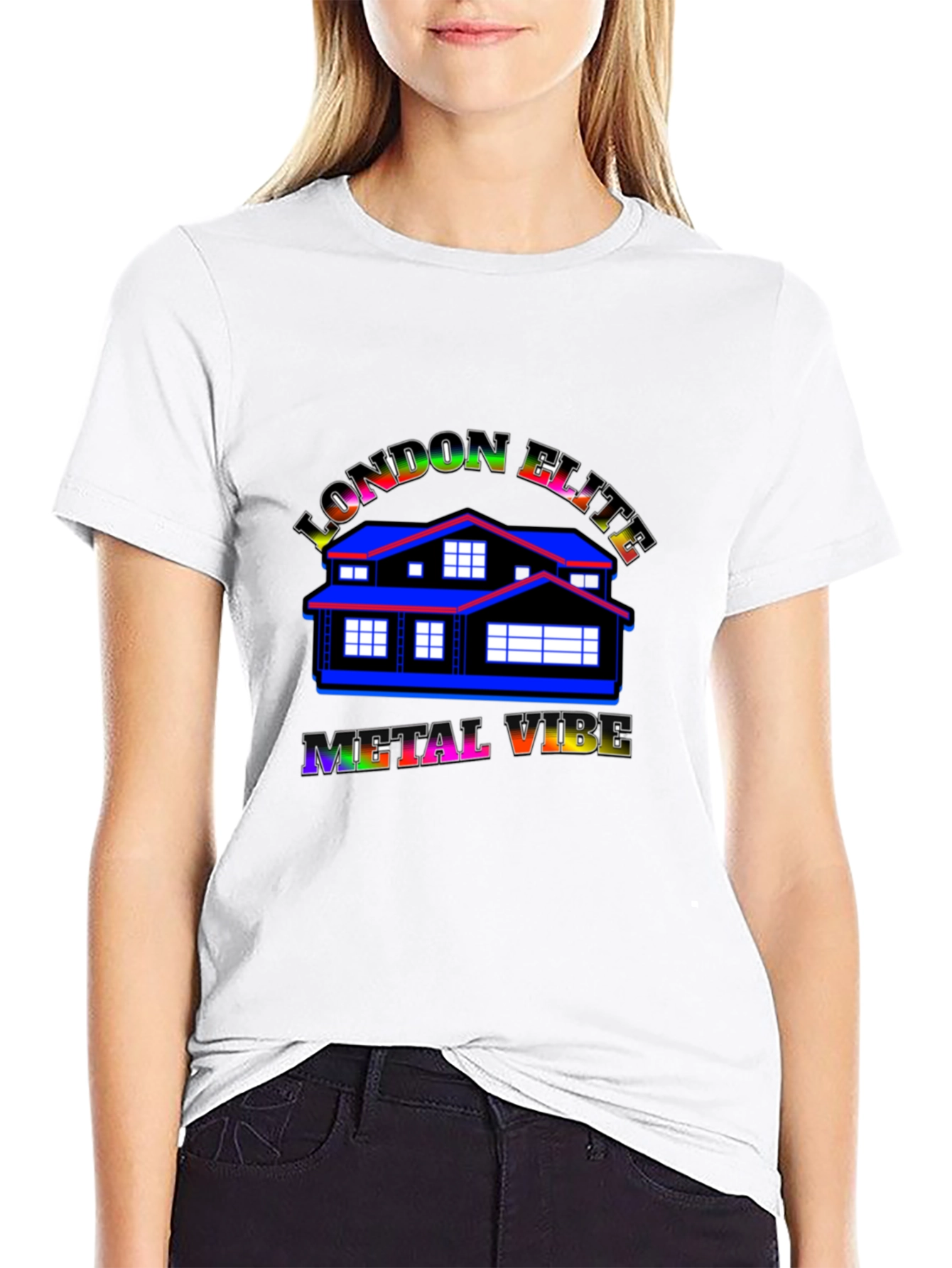 London Elite Metal Vibe Black T-Shirt