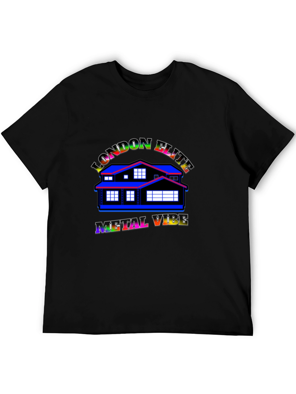 London Elite Metal Vibe Black T-Shirt