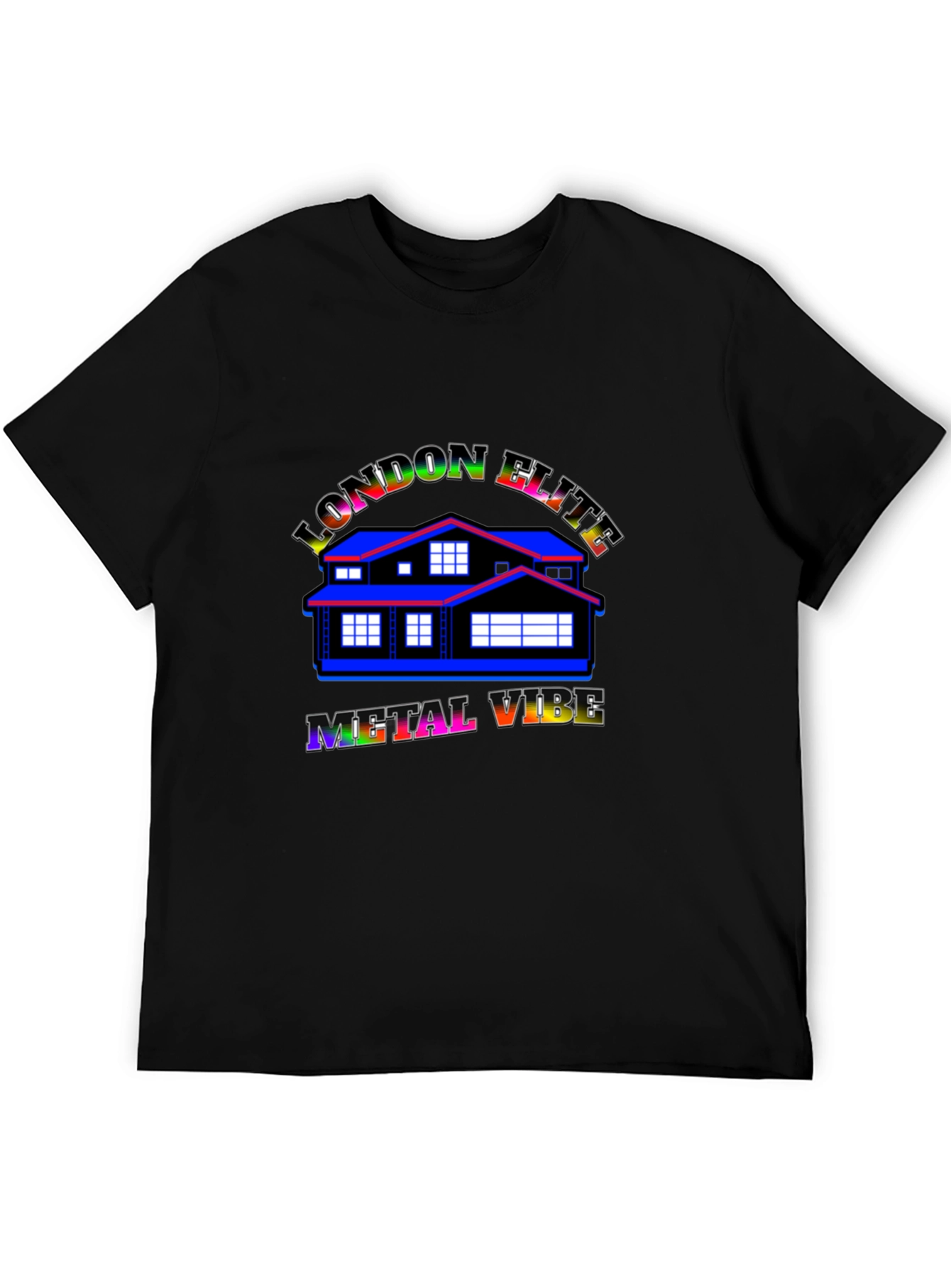 London Elite Metal Vibe Black T-Shirt