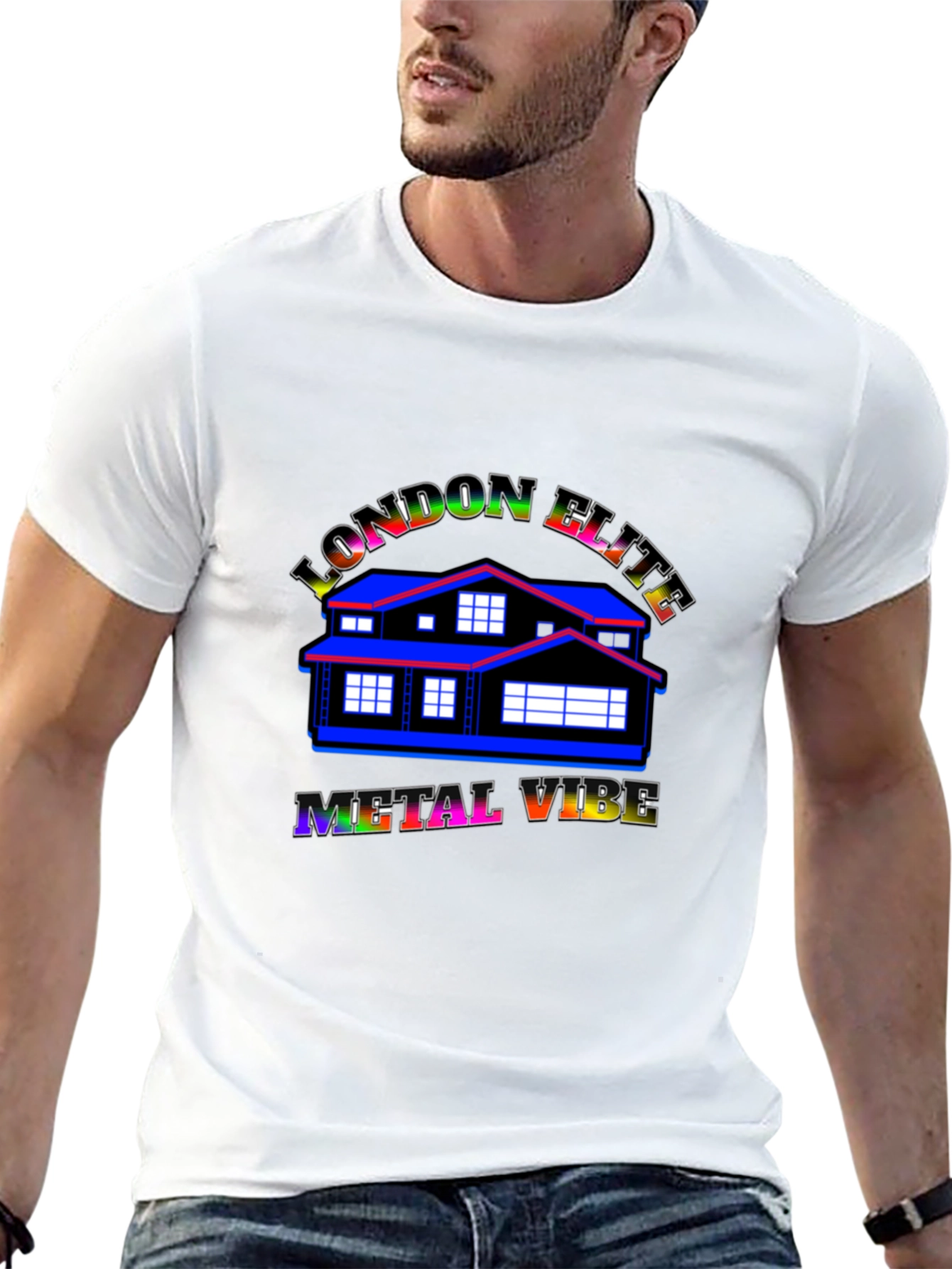 London Elite Metal Vibe Black T-Shirt