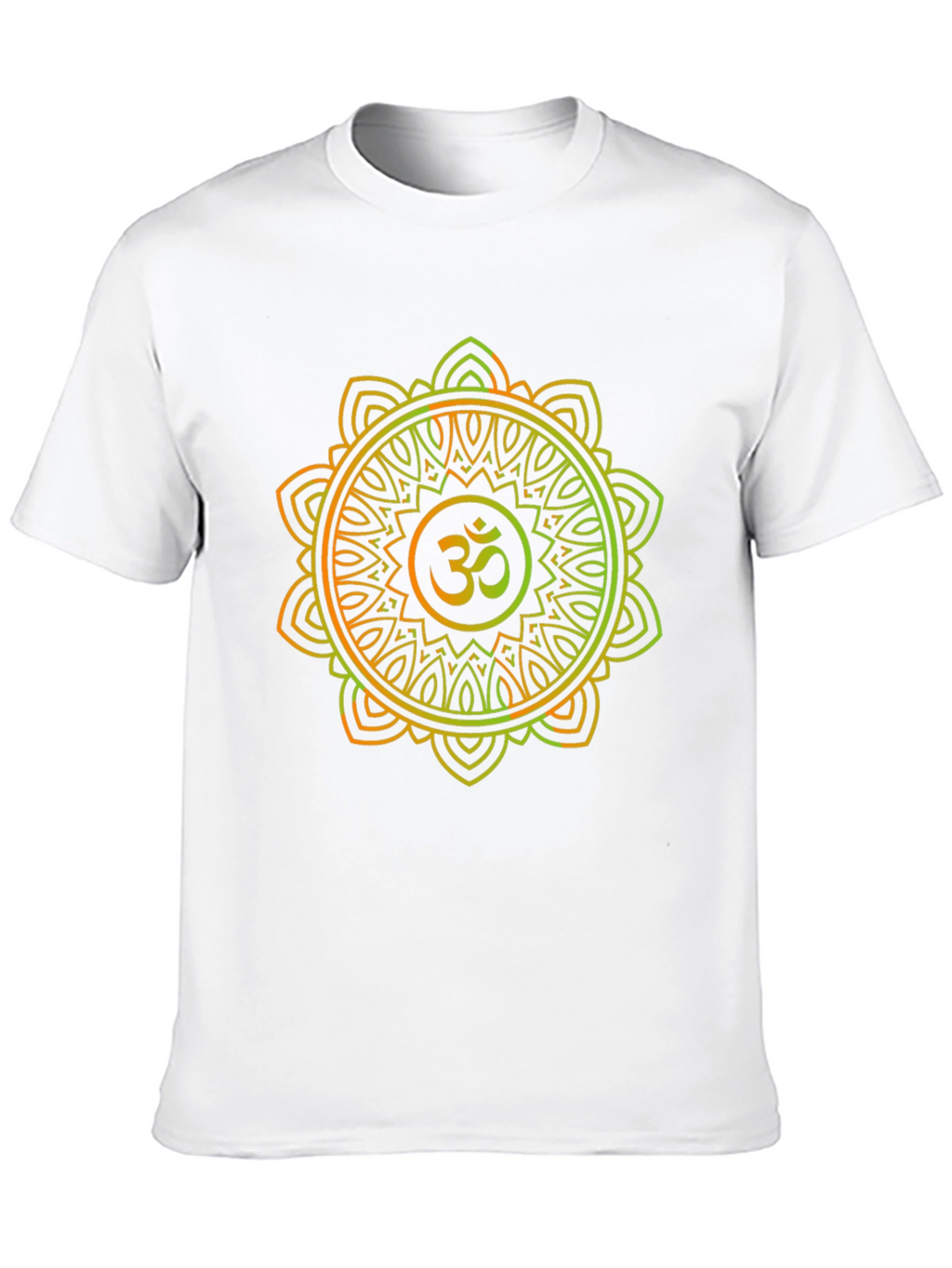 Om Mandala Graphic Tee - Spiritual Zen Style