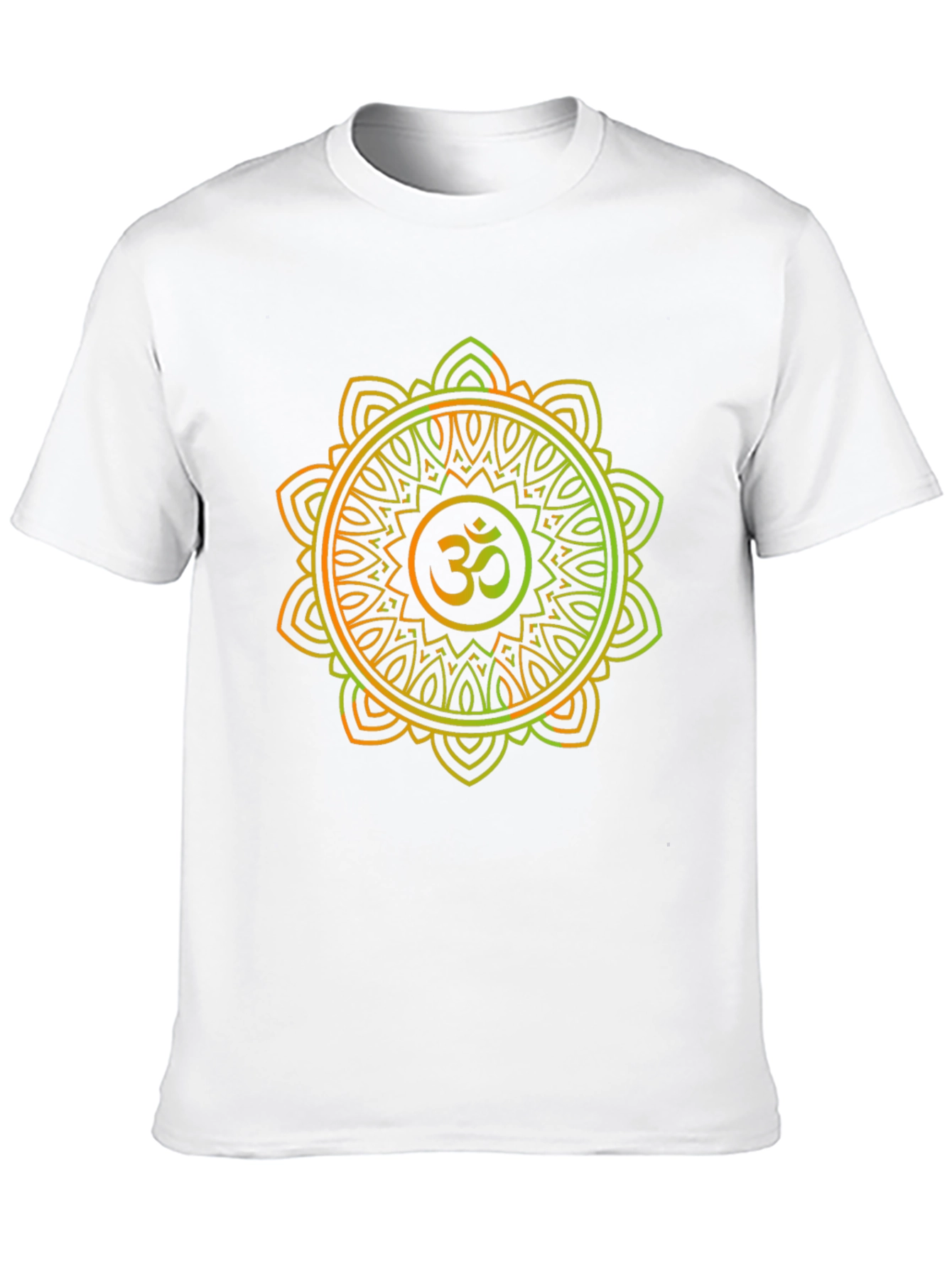 Om Mandala Graphic Tee - Spiritual Zen Style