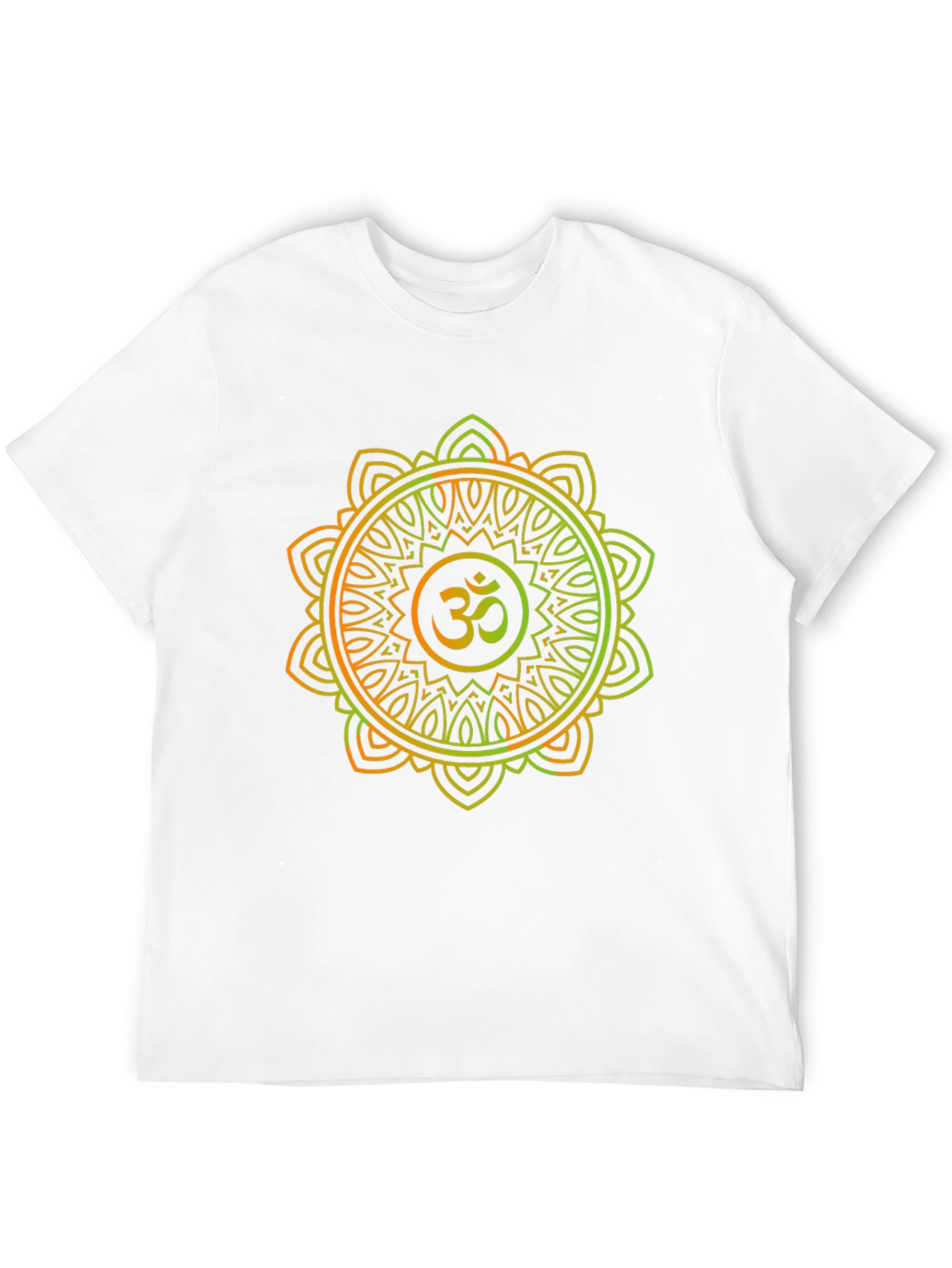 Om Mandala Graphic Tee - Spiritual Zen Style