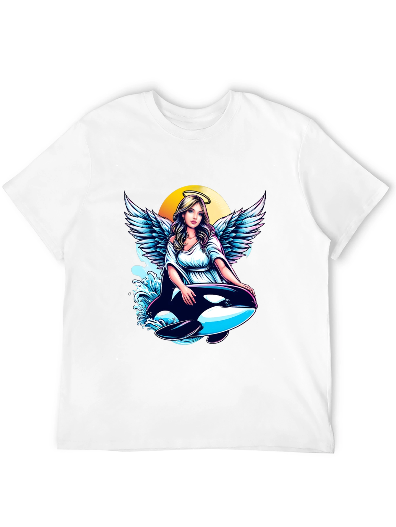 Angel and Orca Graphic Tee