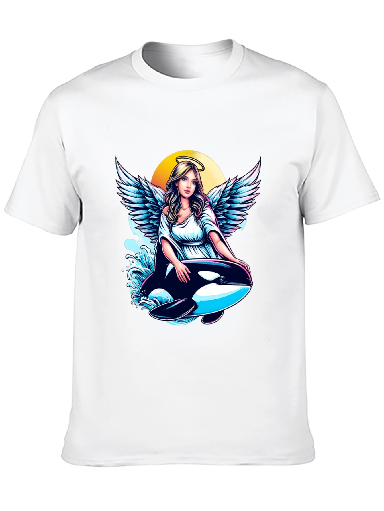 Angel and Orca Graphic Tee