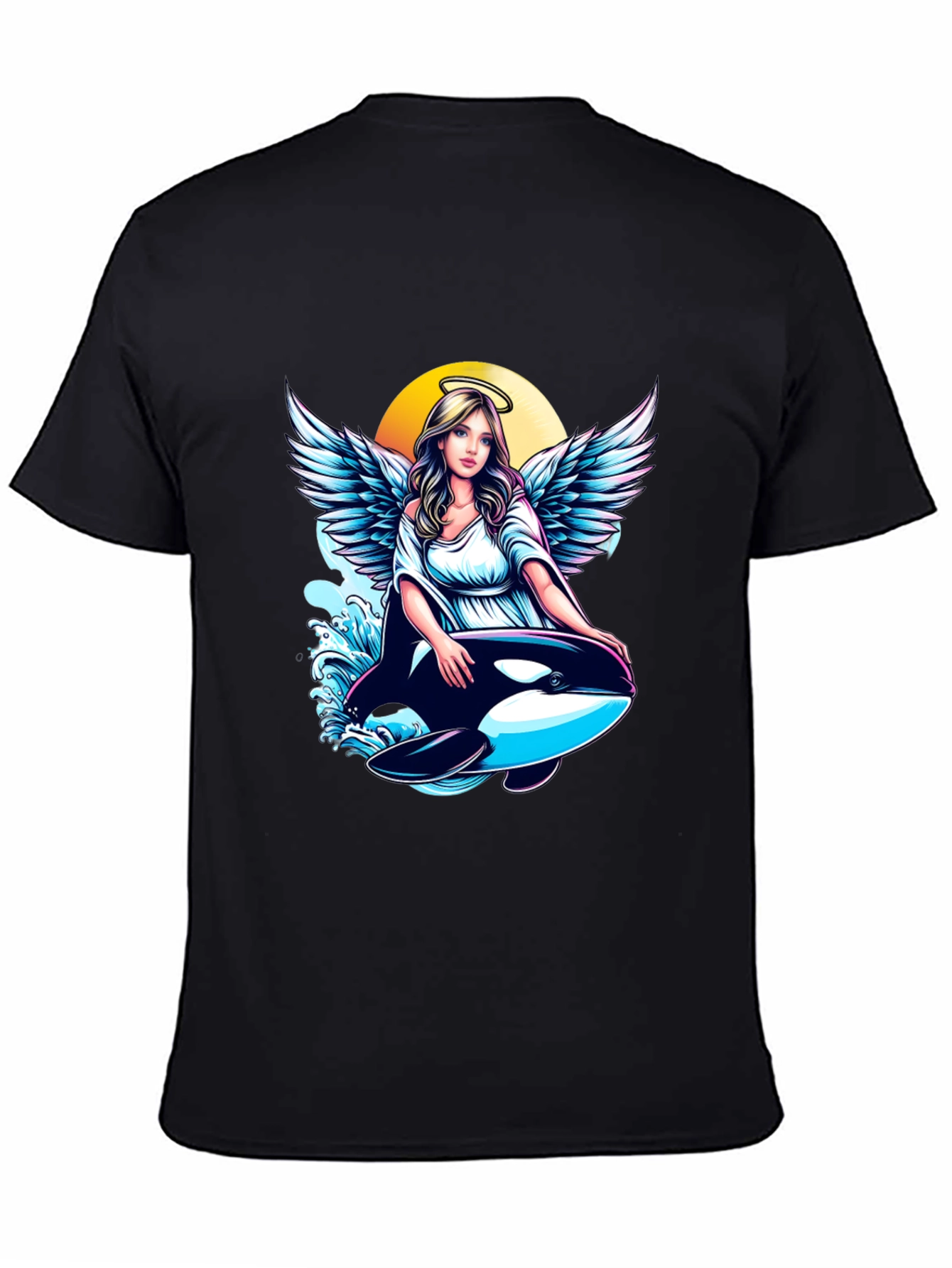 Angel and Orca Graphic Tee
