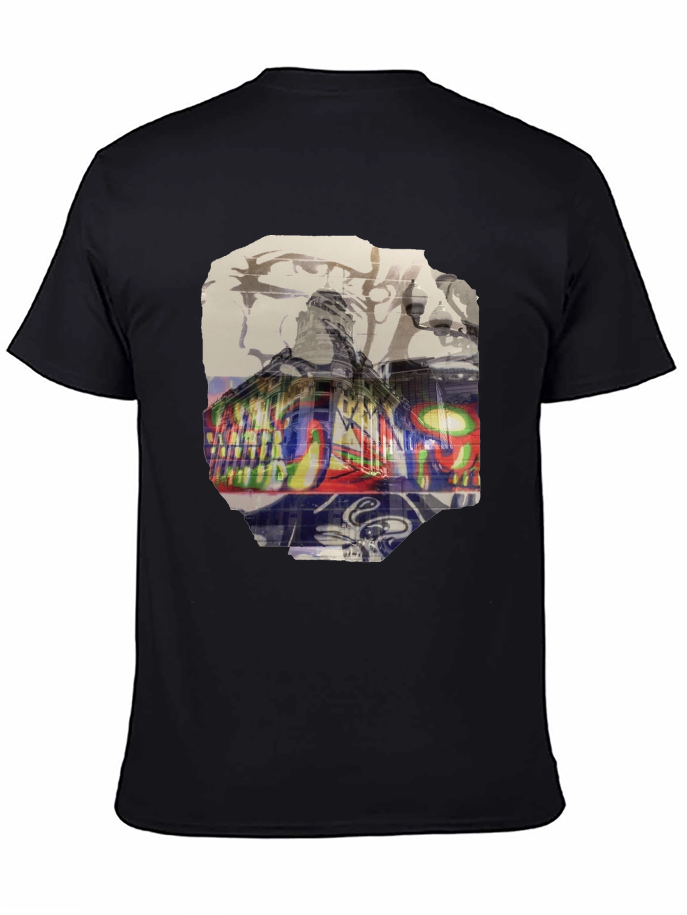 Graffiti Art Graphic Tee - Urban Style