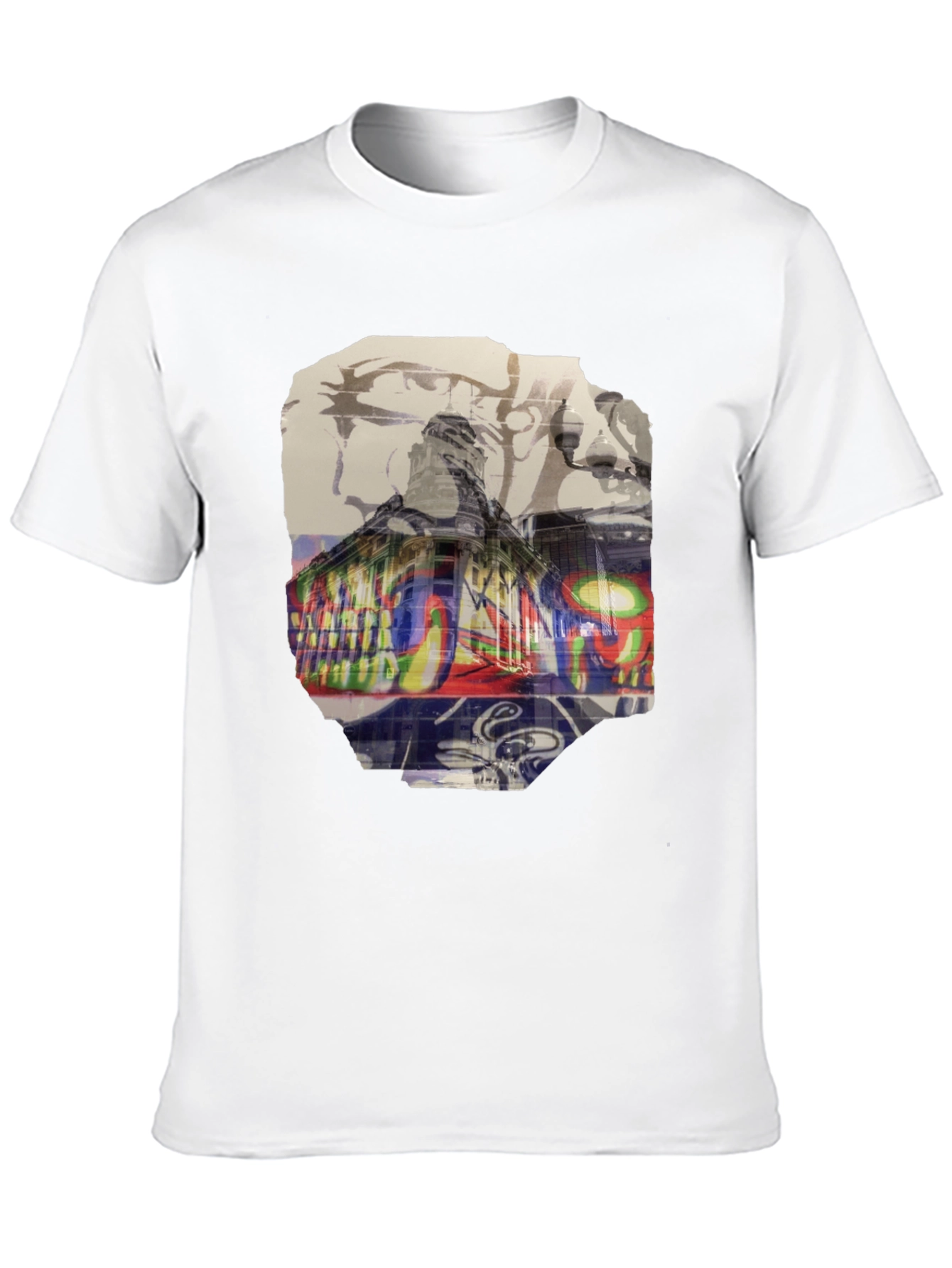 Graffiti Art Graphic Tee - Urban Style