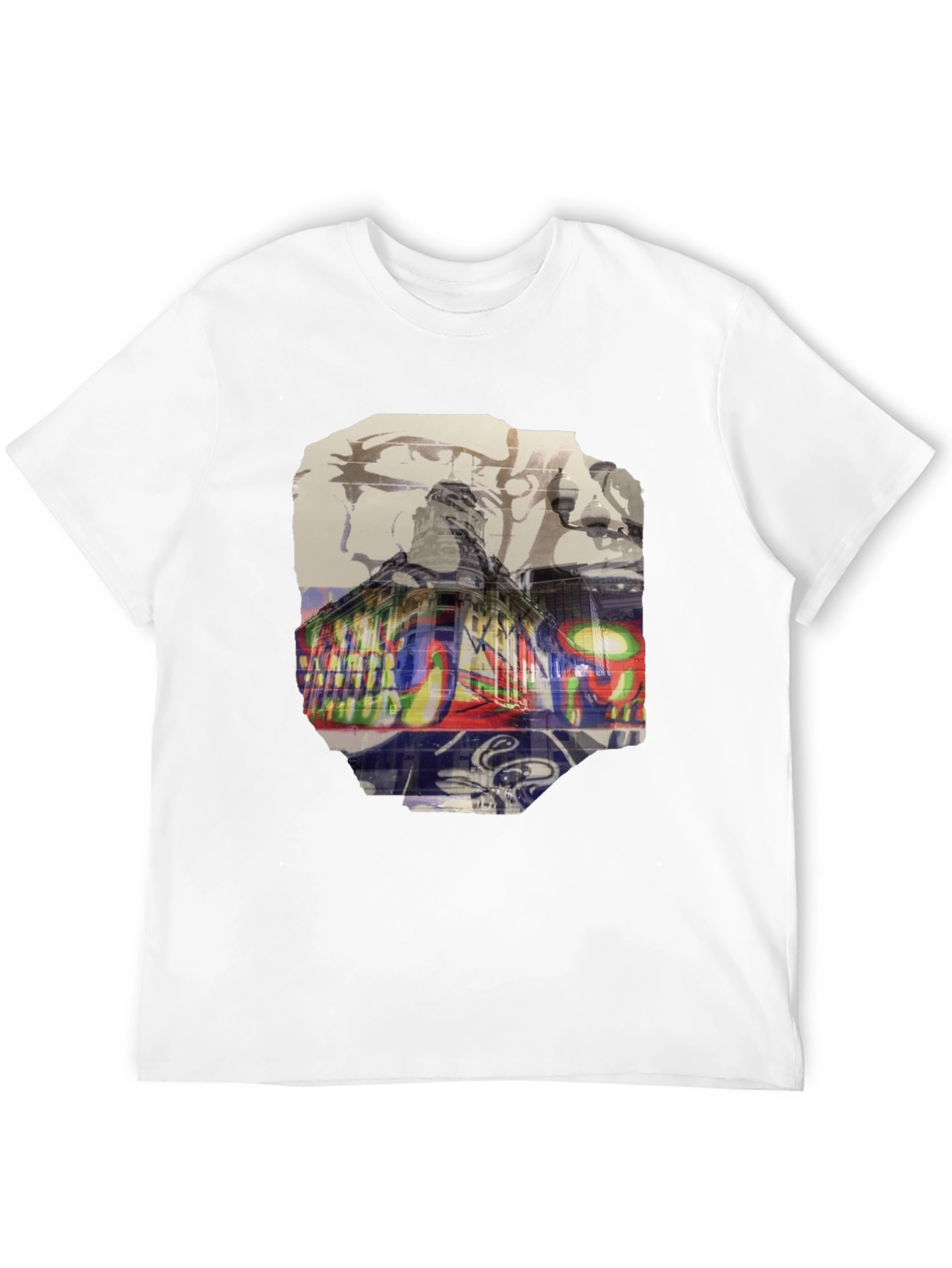 Graffiti Art Graphic Tee - Urban Style