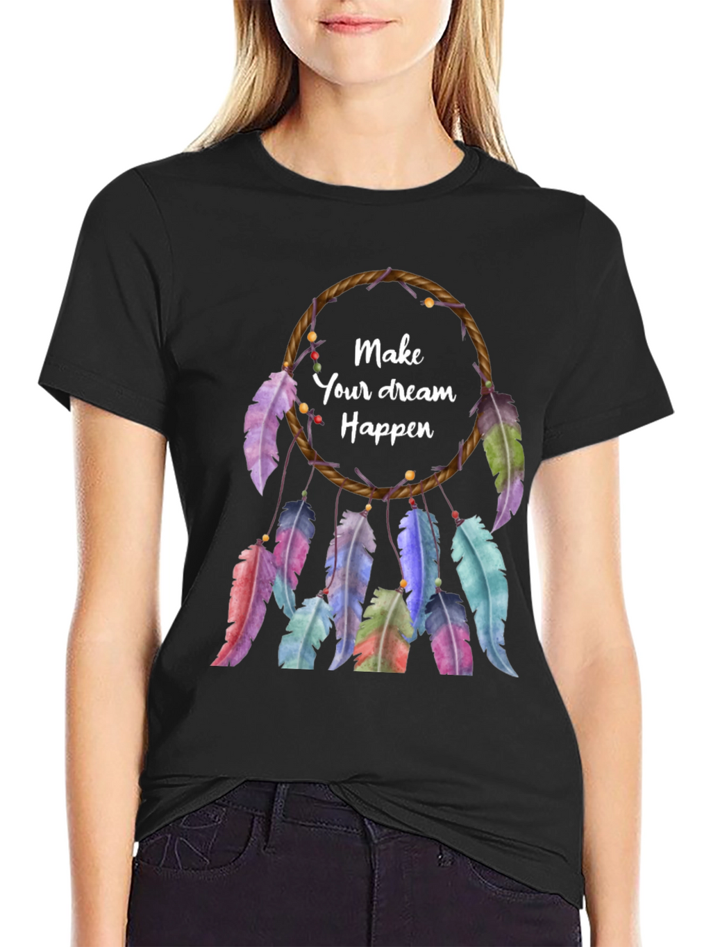Dream Catcher Graphic Tee - Make Your Dreams Happen!