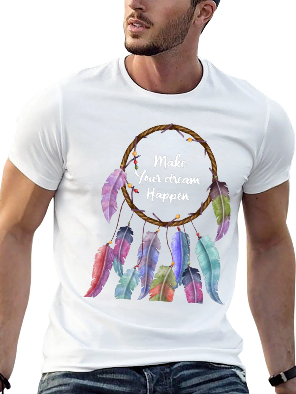 Dream Catcher Graphic Tee - Make Your Dreams Happen!