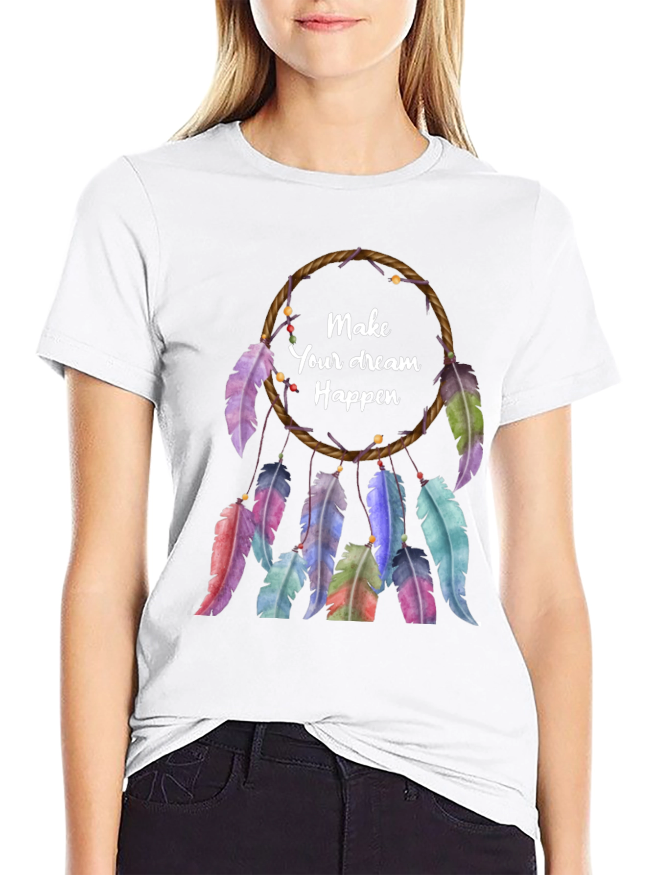 Dream Catcher Graphic Tee - Make Your Dreams Happen!
