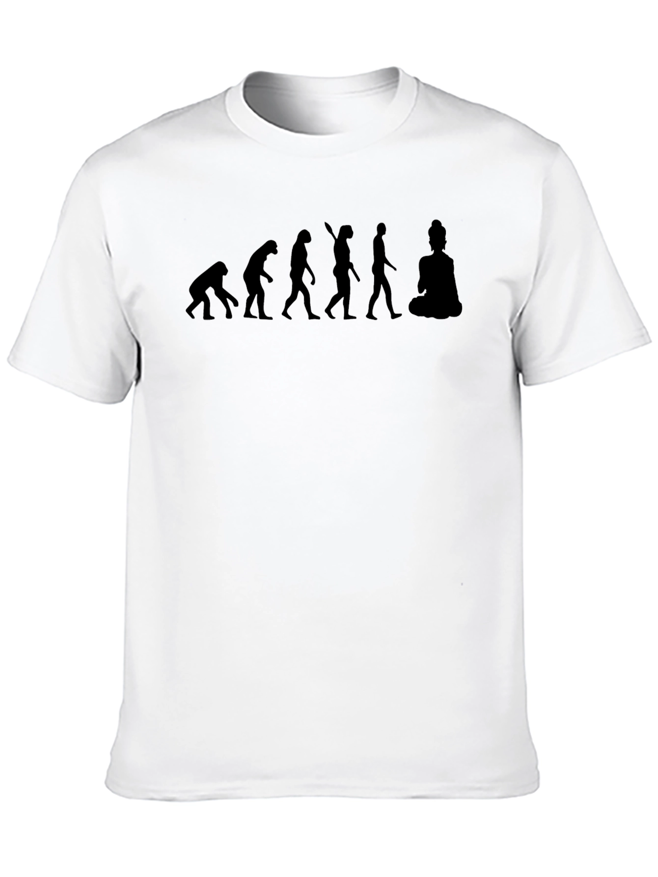 Evolution of Man T-Shirt - Relaxed Buddha