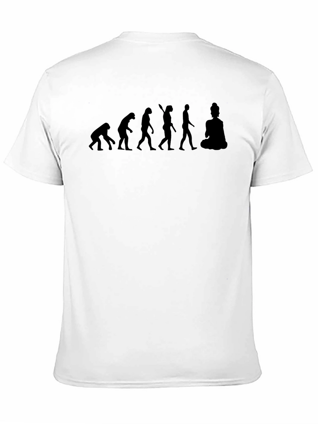 Evolution of Man T-Shirt - Relaxed Buddha