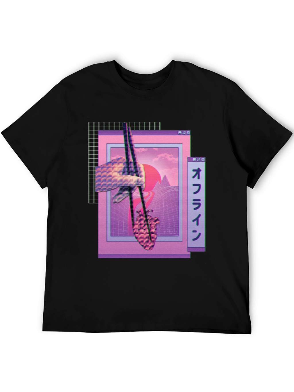 Aesthetic Vaporwave Graphic Tee