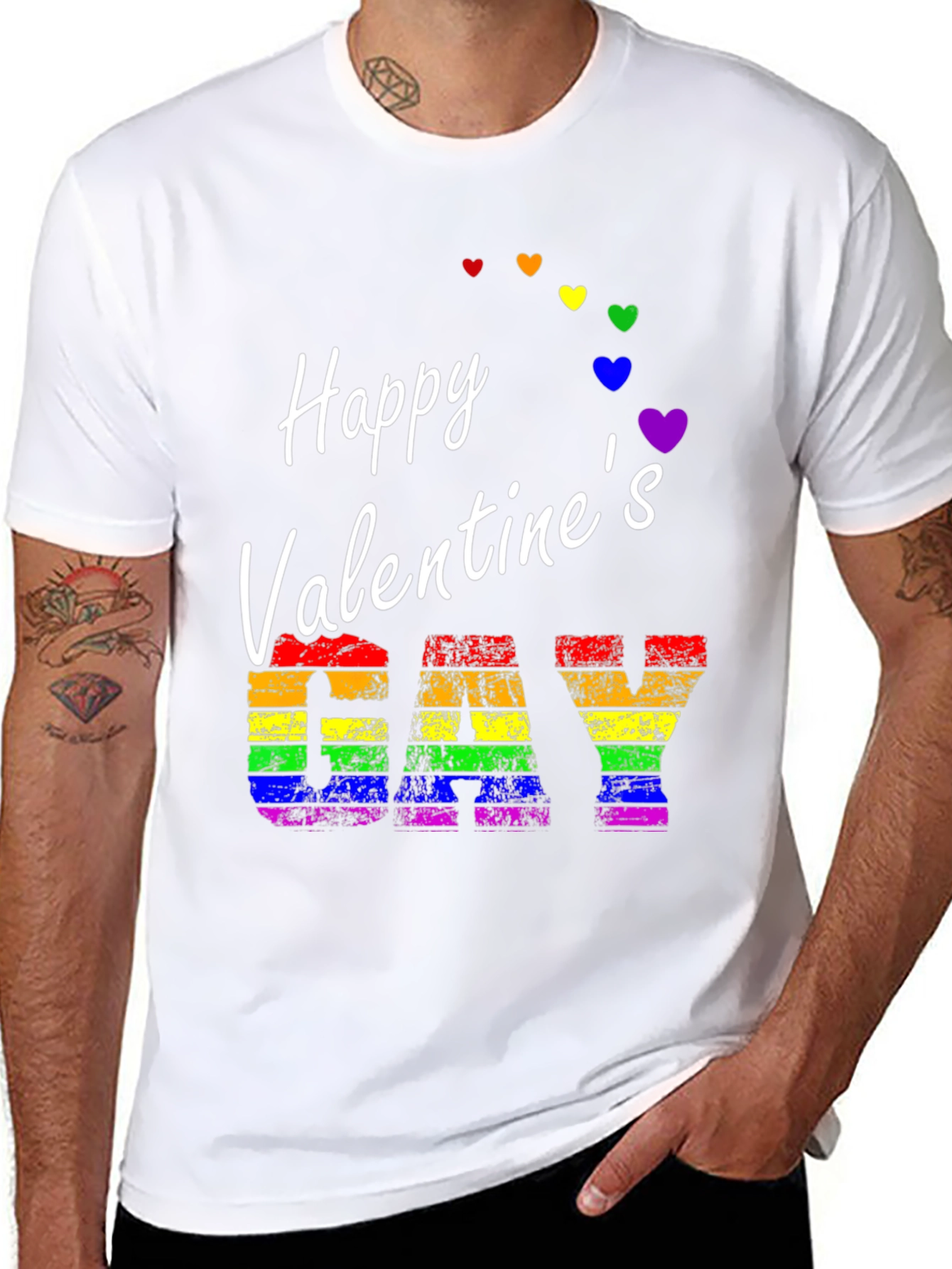Gay Valentines Day Pride T-Shirt