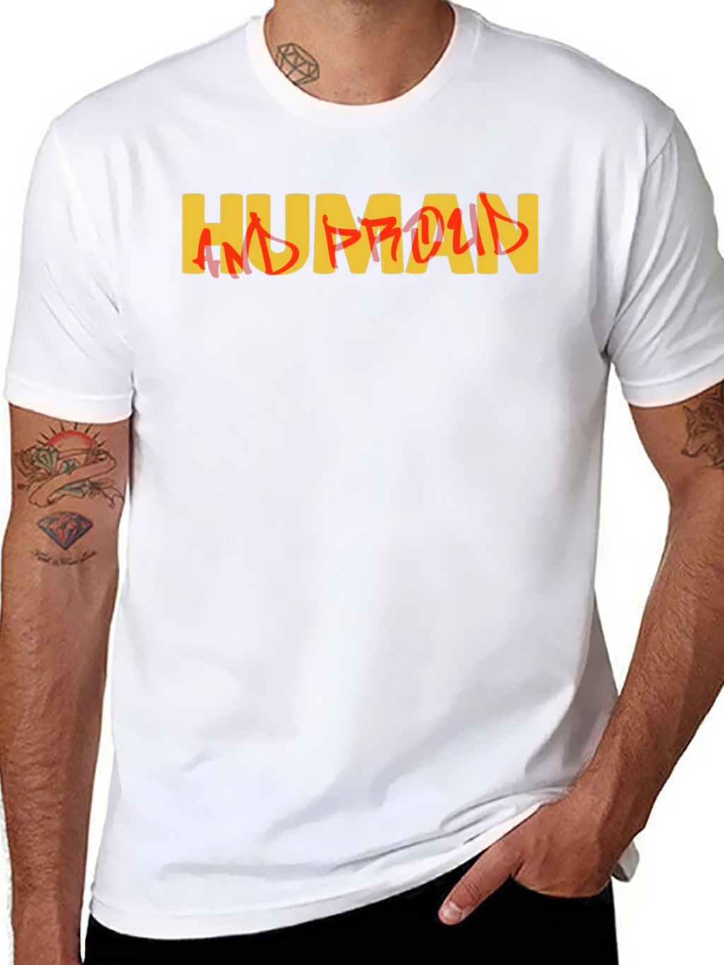 HUMAN T-Shirt - Bold Statement Tee