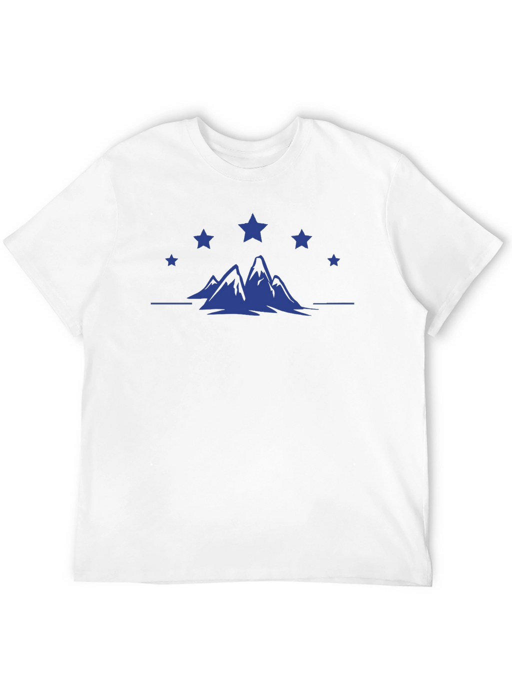 Mountain Stars Graphic Tee - Classic Style