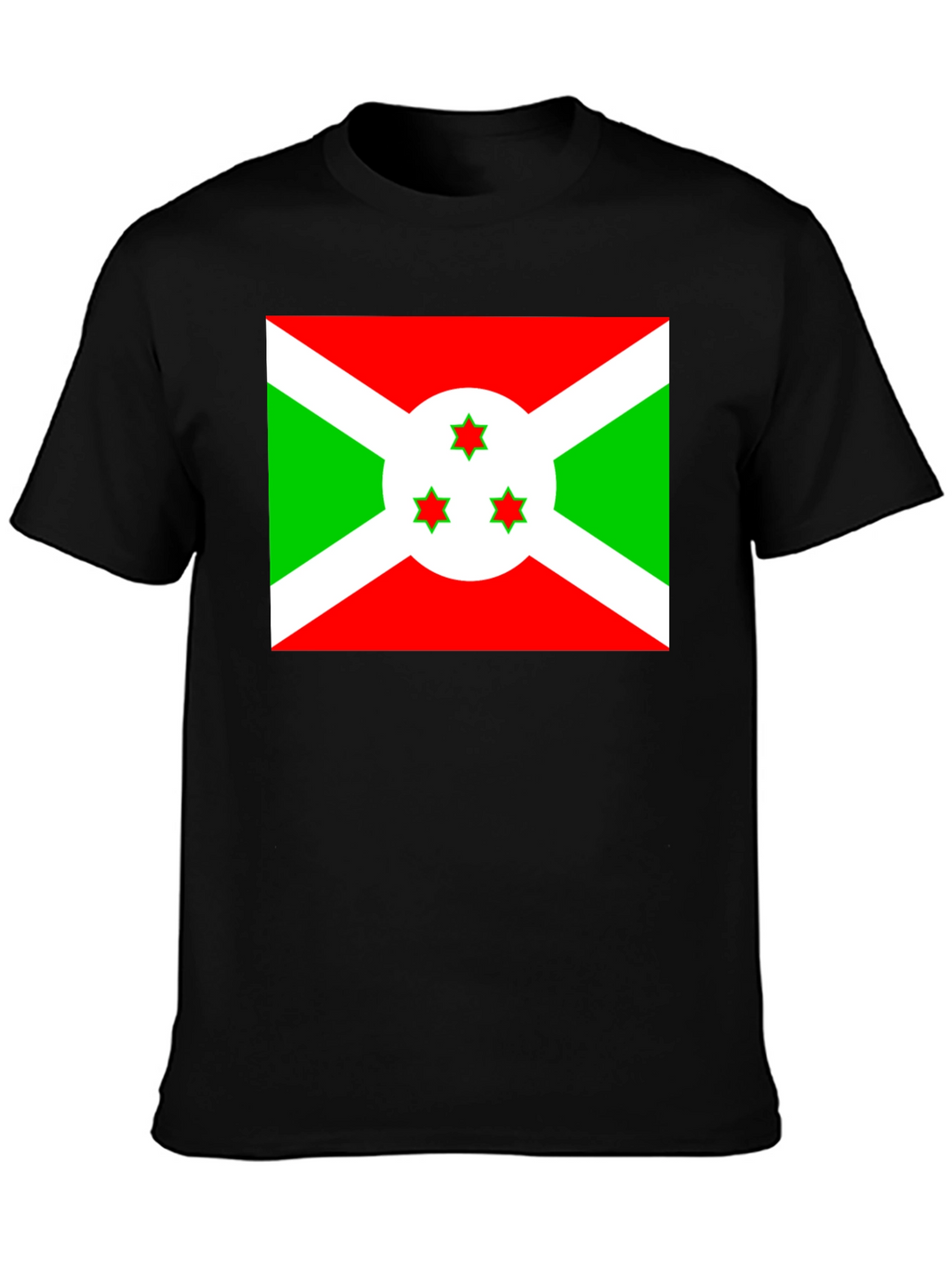 Burundi Flag Graphic T-Shirt