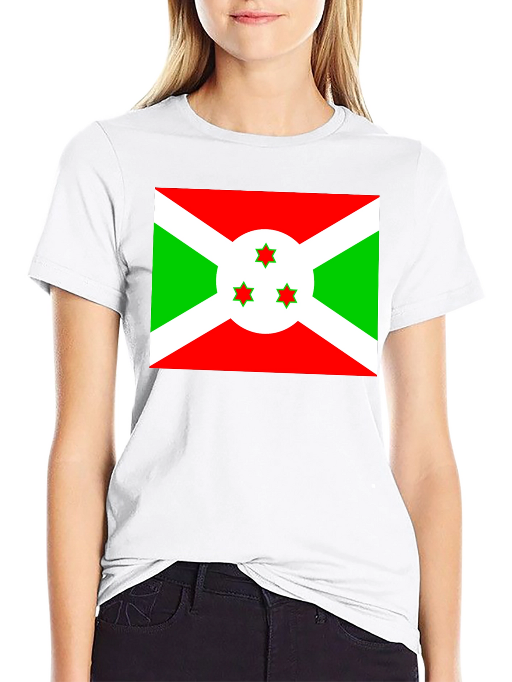 Burundi Flag Graphic T-Shirt