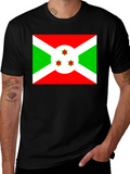 Burundi Flag Graphic T-Shirt