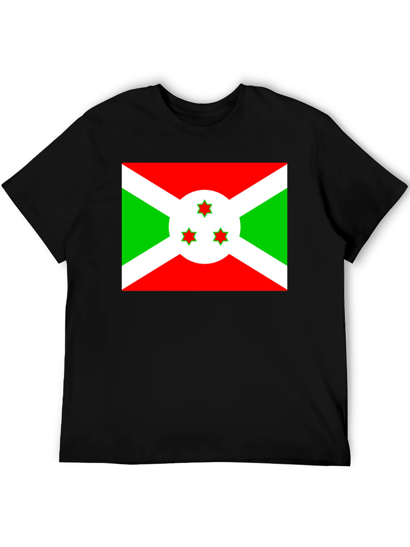 Burundi Flag Graphic T-Shirt
