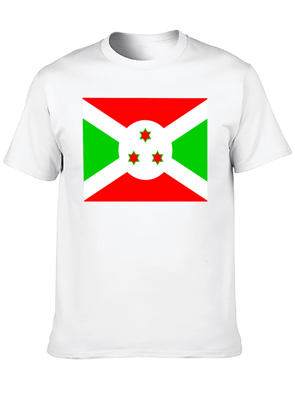 Burundi Flag Graphic T-Shirt