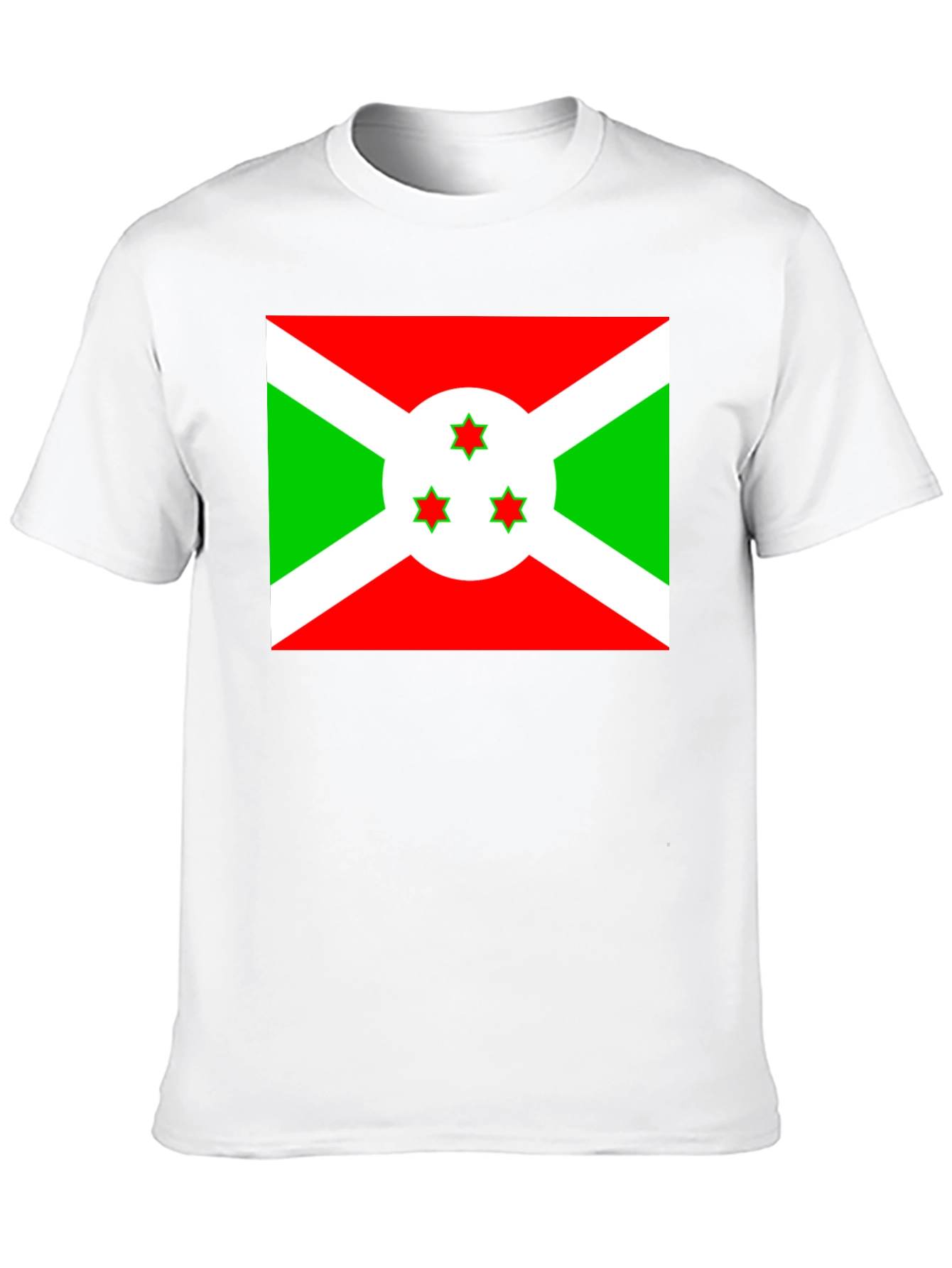 Burundi Flag Graphic T-Shirt