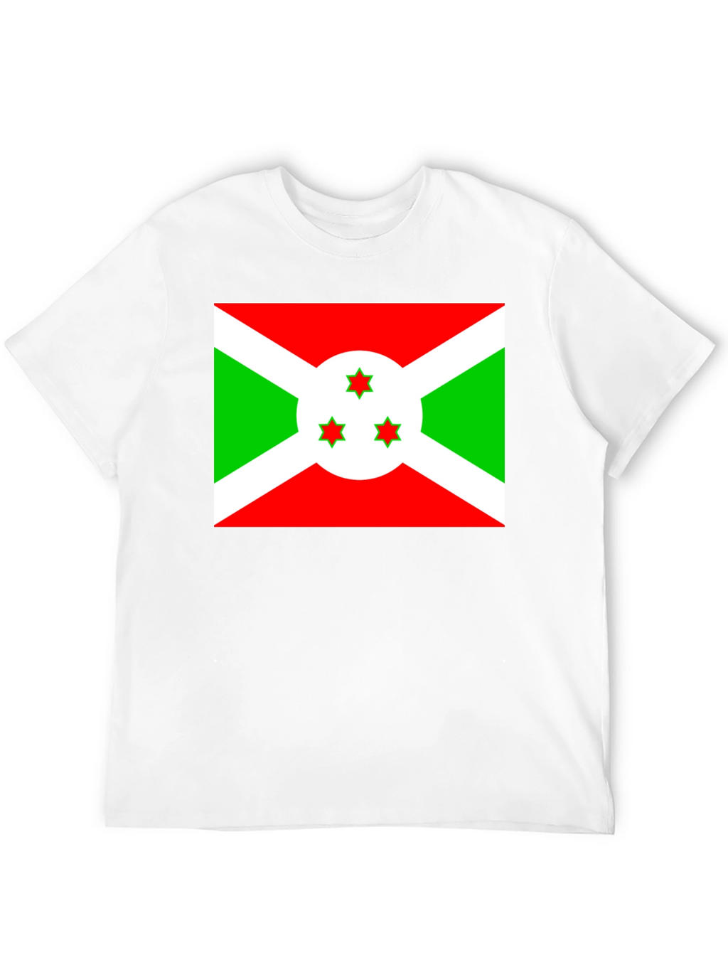 Burundi Flag Graphic T-Shirt