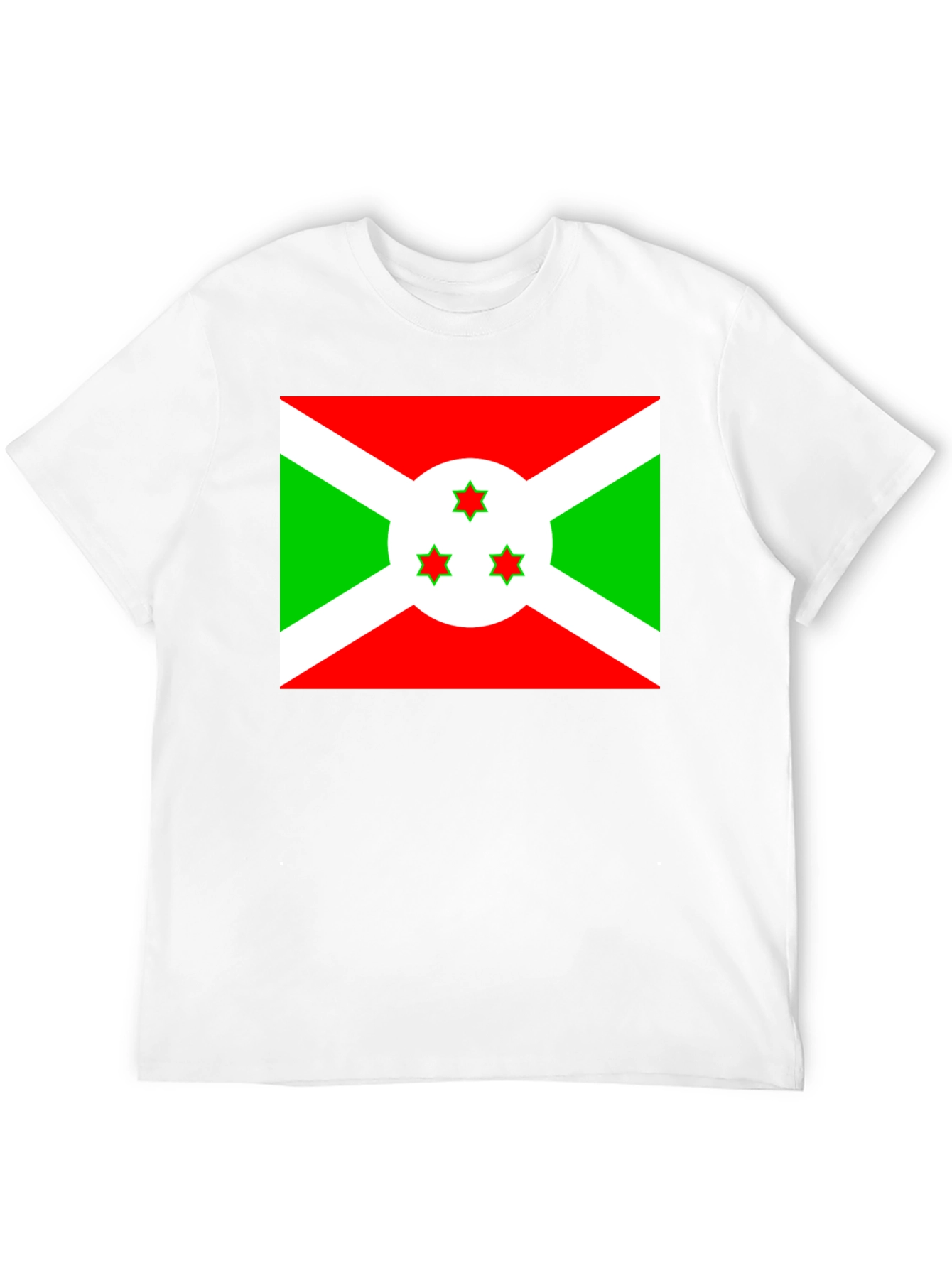 Burundi Flag Graphic T-Shirt