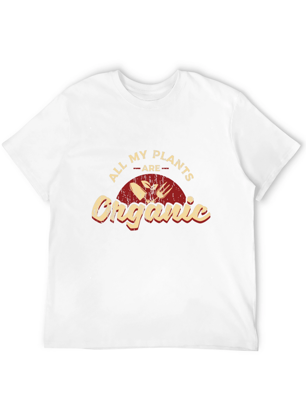 Organic Plants Graphic Tee - Garden Lovers T-Shirt