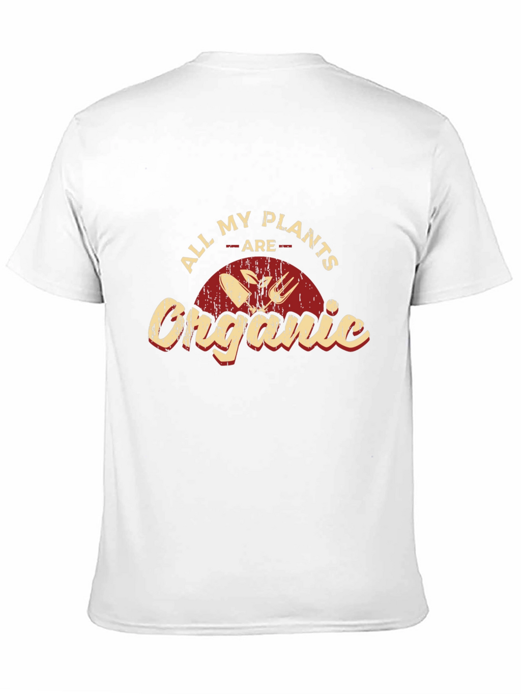 Organic Plants Graphic Tee - Garden Lovers T-Shirt
