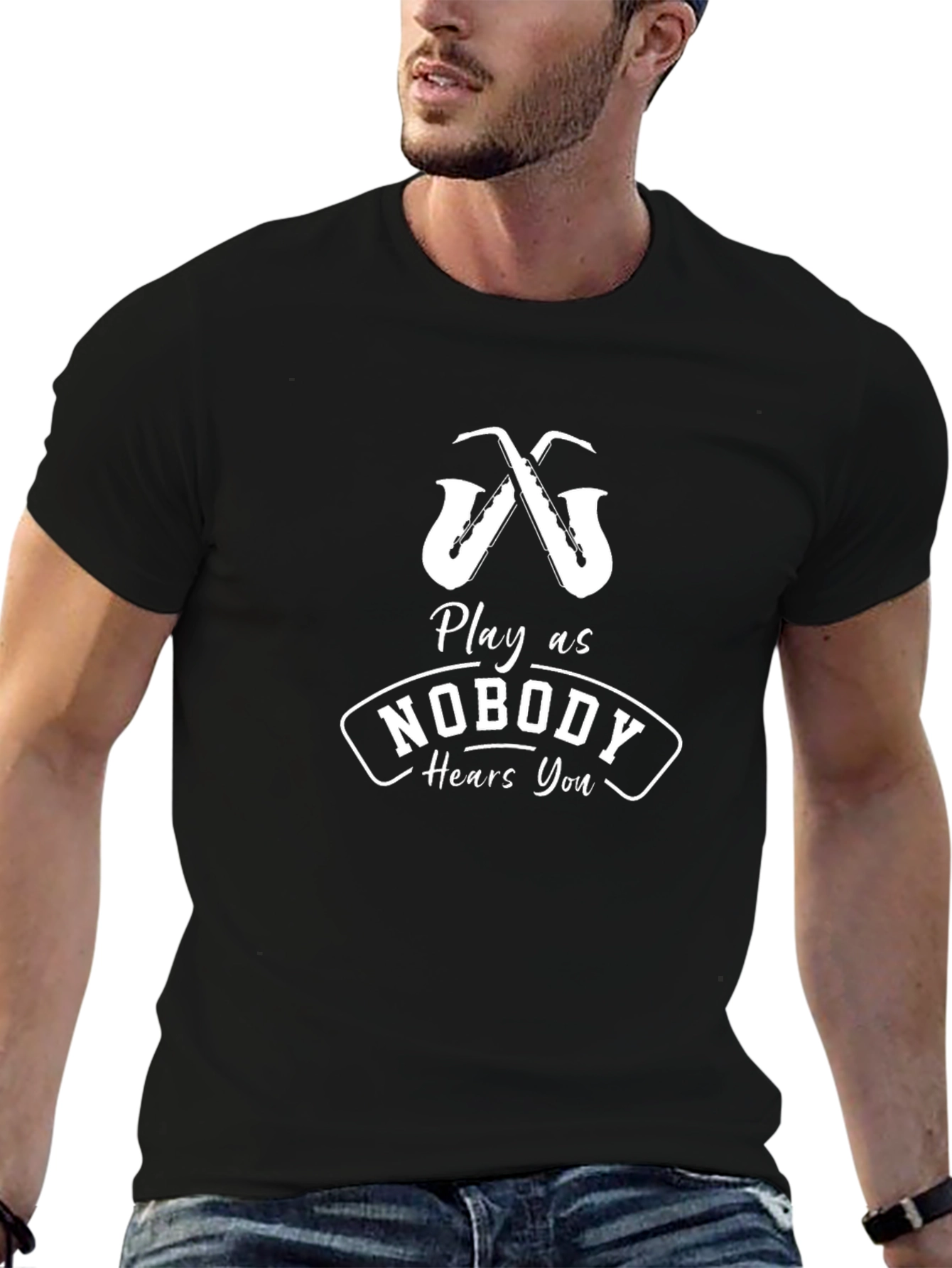 Play as Nobody Hears You Graphic T-Shirt