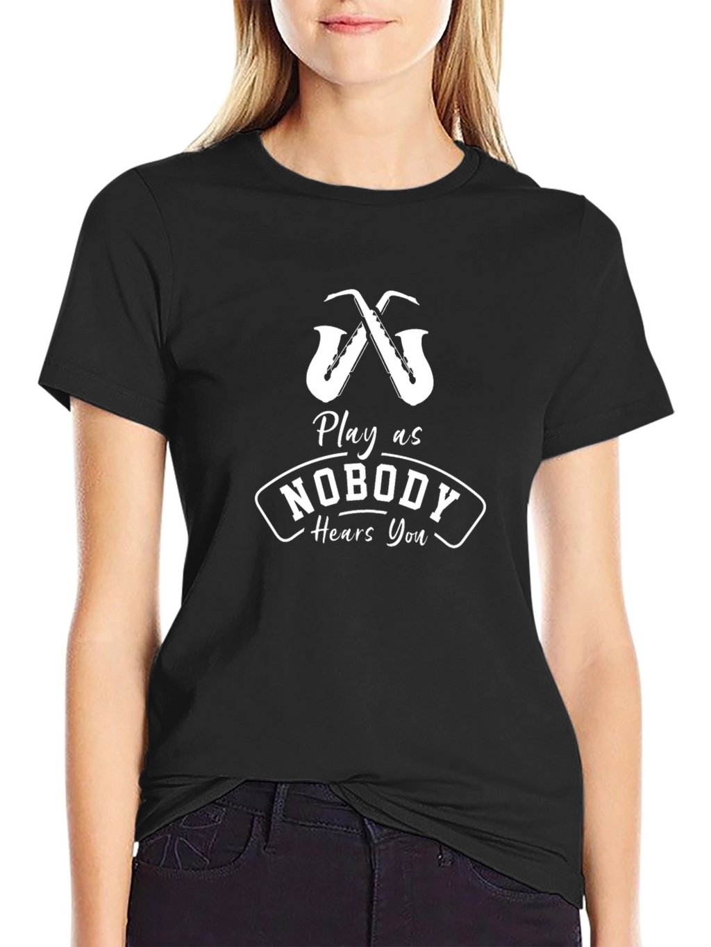 Play as Nobody Hears You Graphic T-Shirt