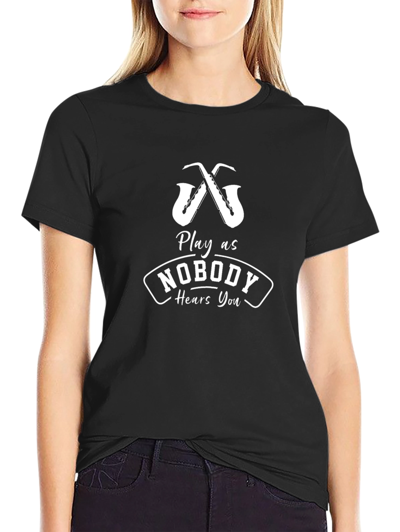 Play as Nobody Hears You Graphic T-Shirt