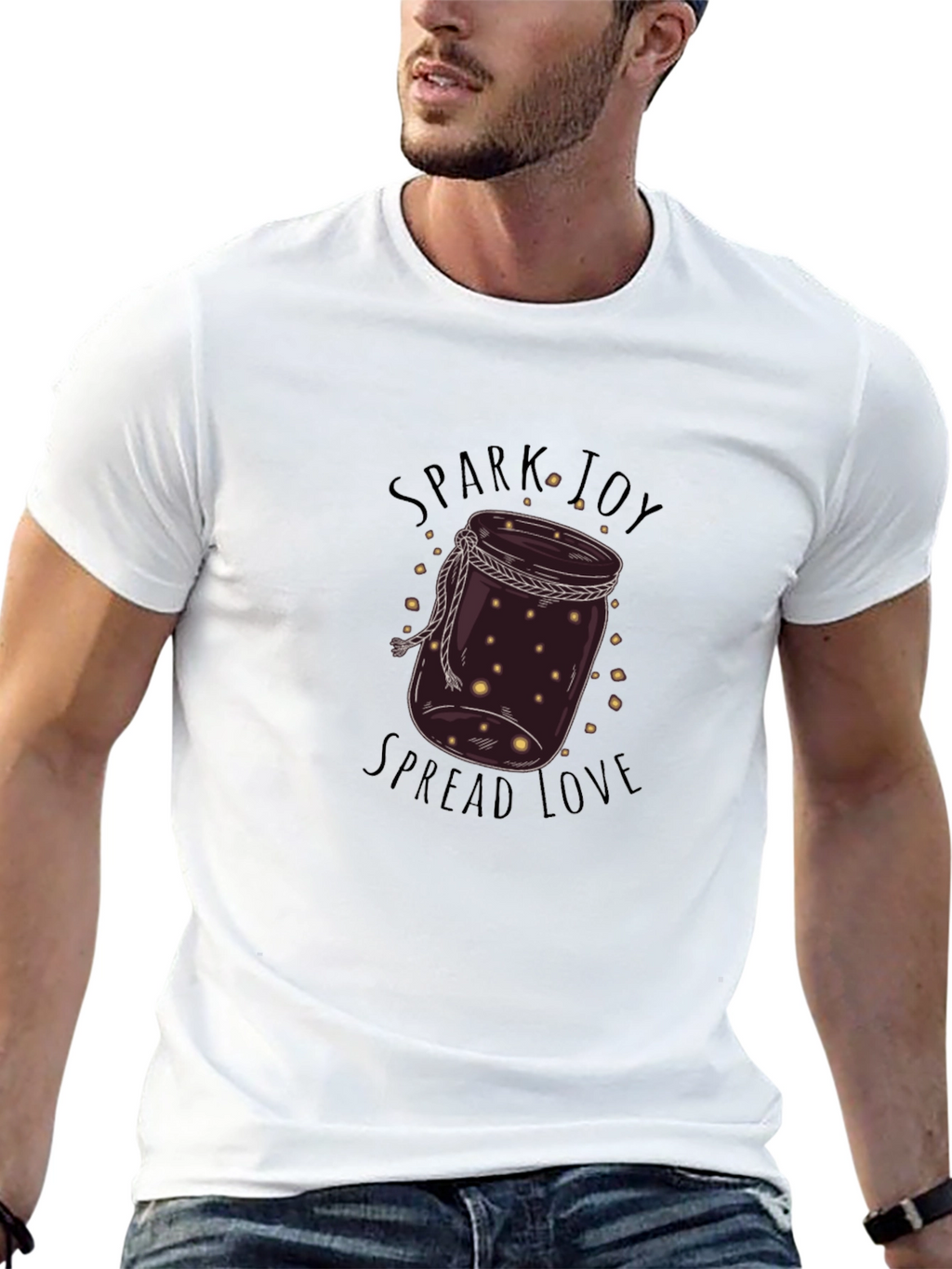 Spark Joy Spread Love Graphic Tee