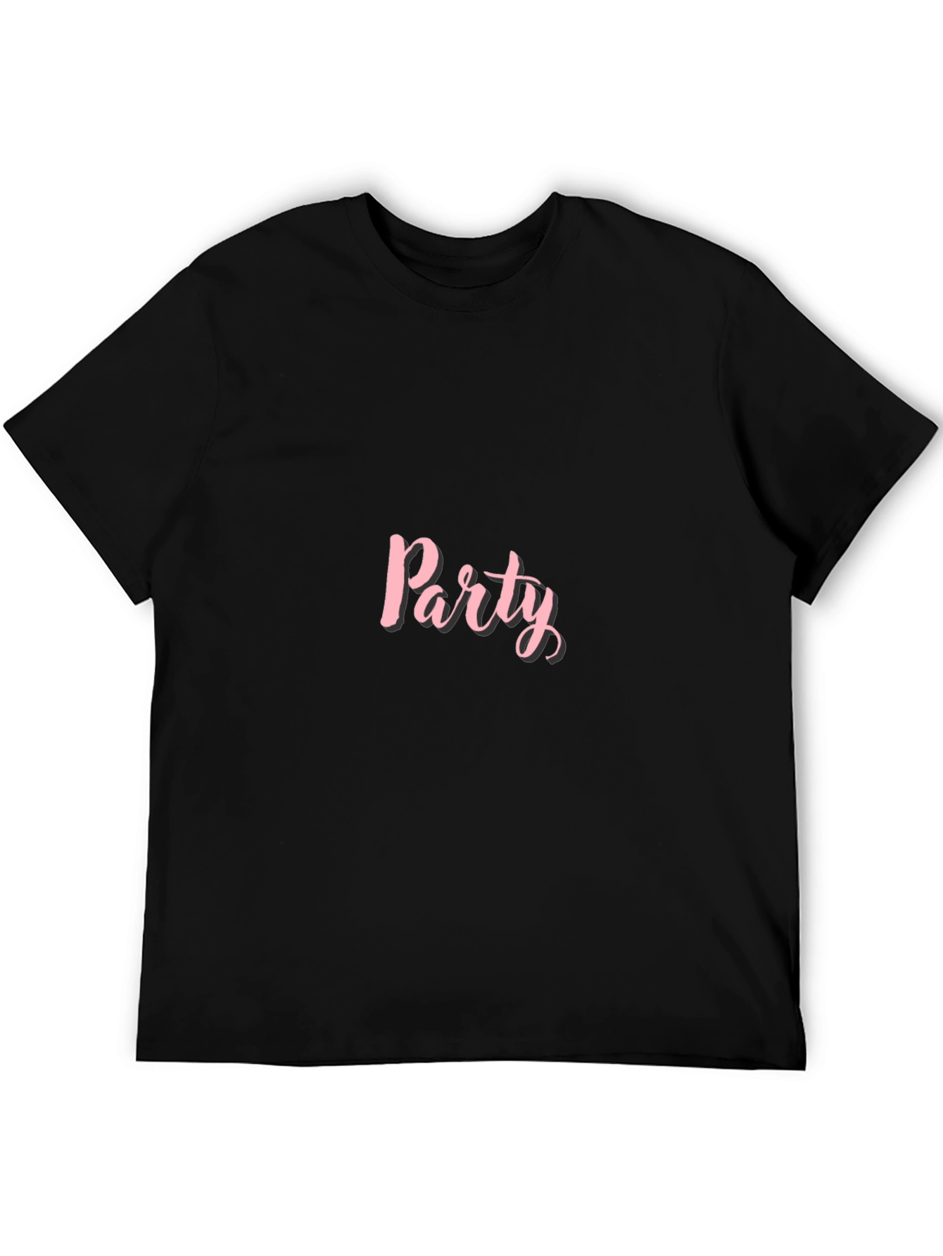 Party T-Shirt - Stylish Black Tee