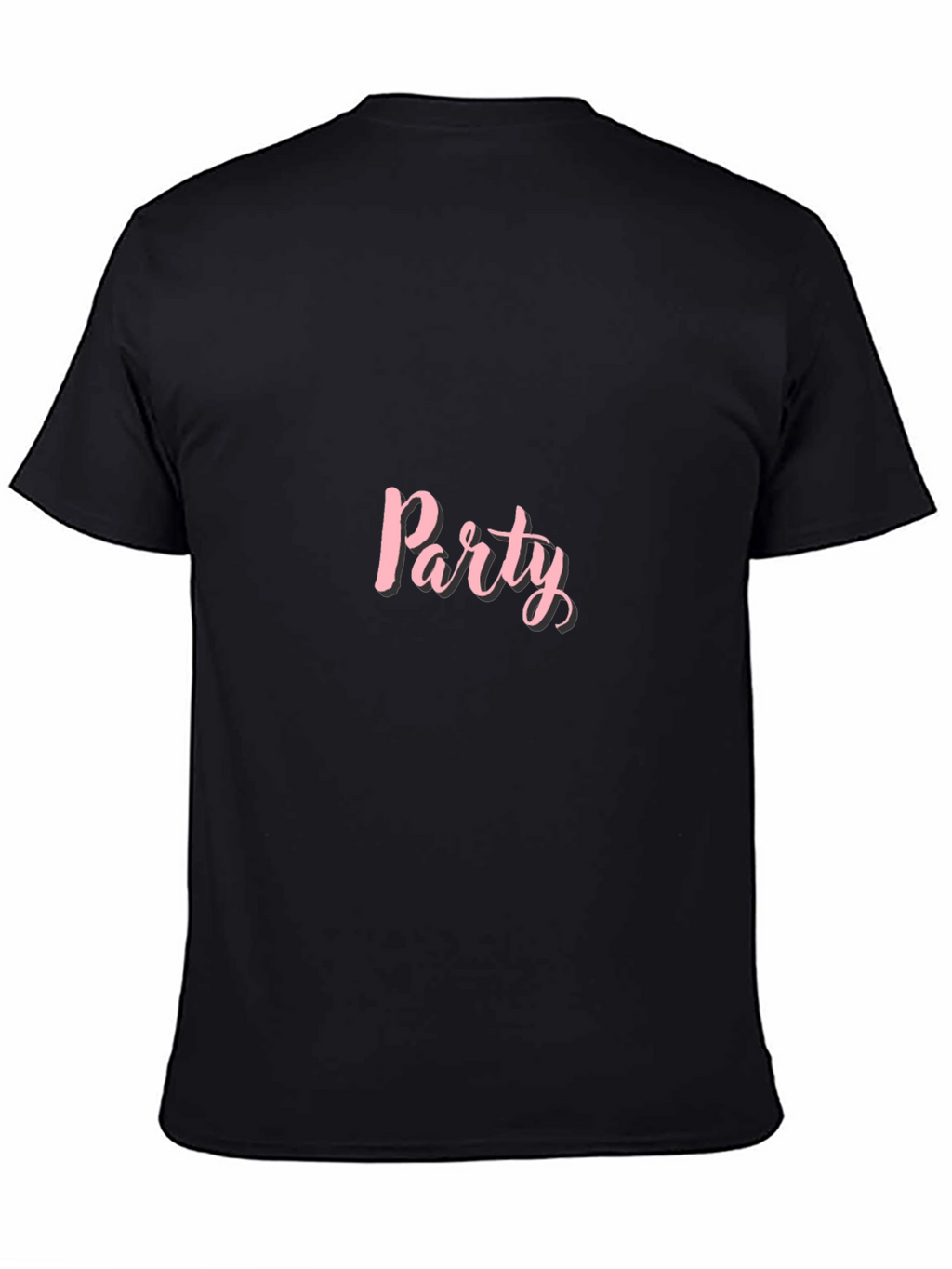 Party T-Shirt - Stylish Black Tee