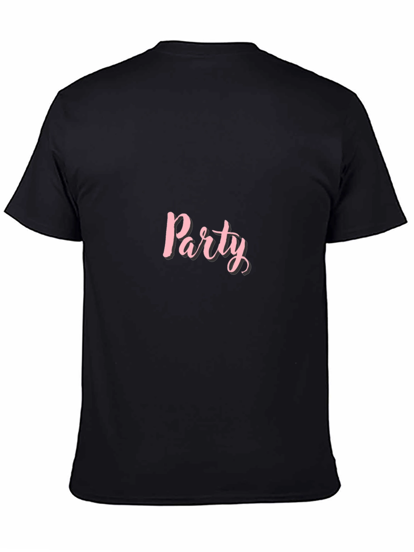 Party T-Shirt - Stylish Black Tee