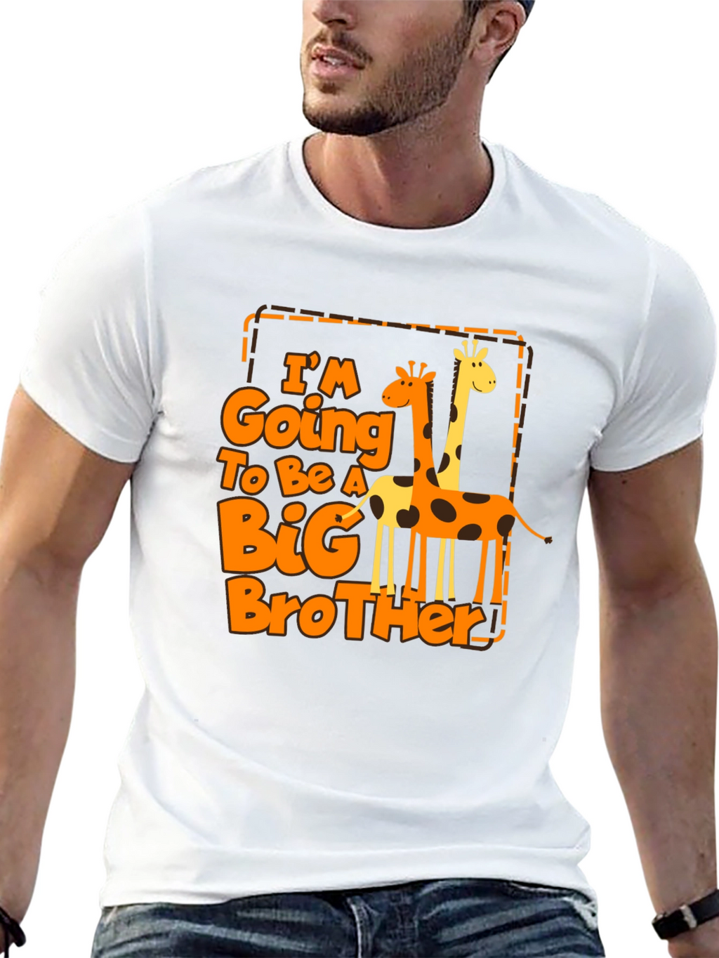 Big Brother Giraffe T-Shirt