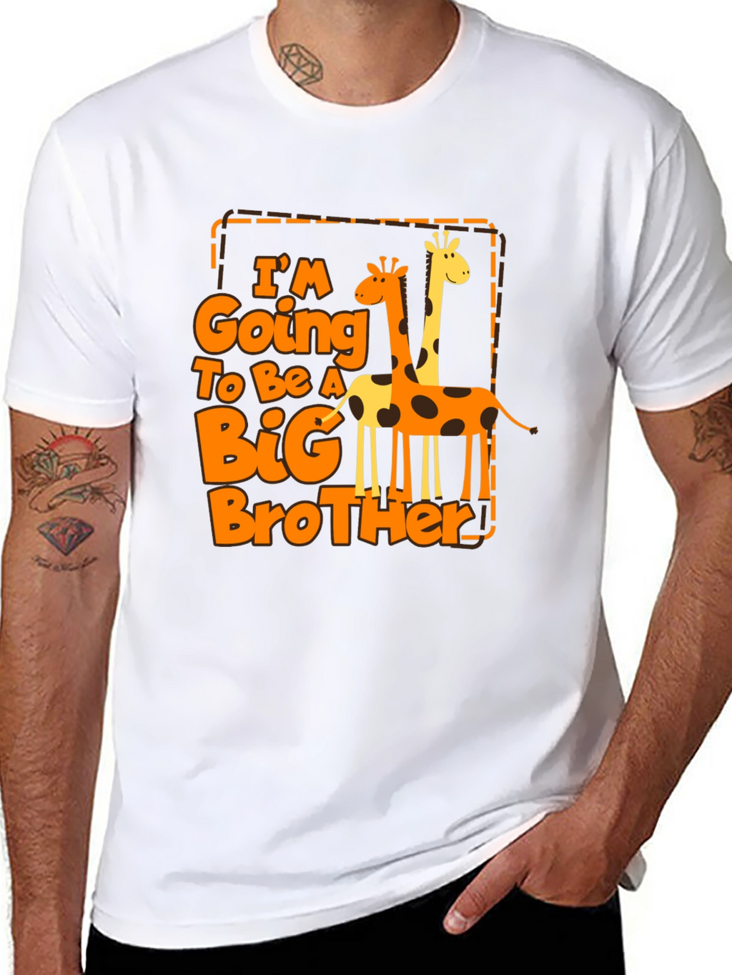 Big Brother Giraffe T-Shirt